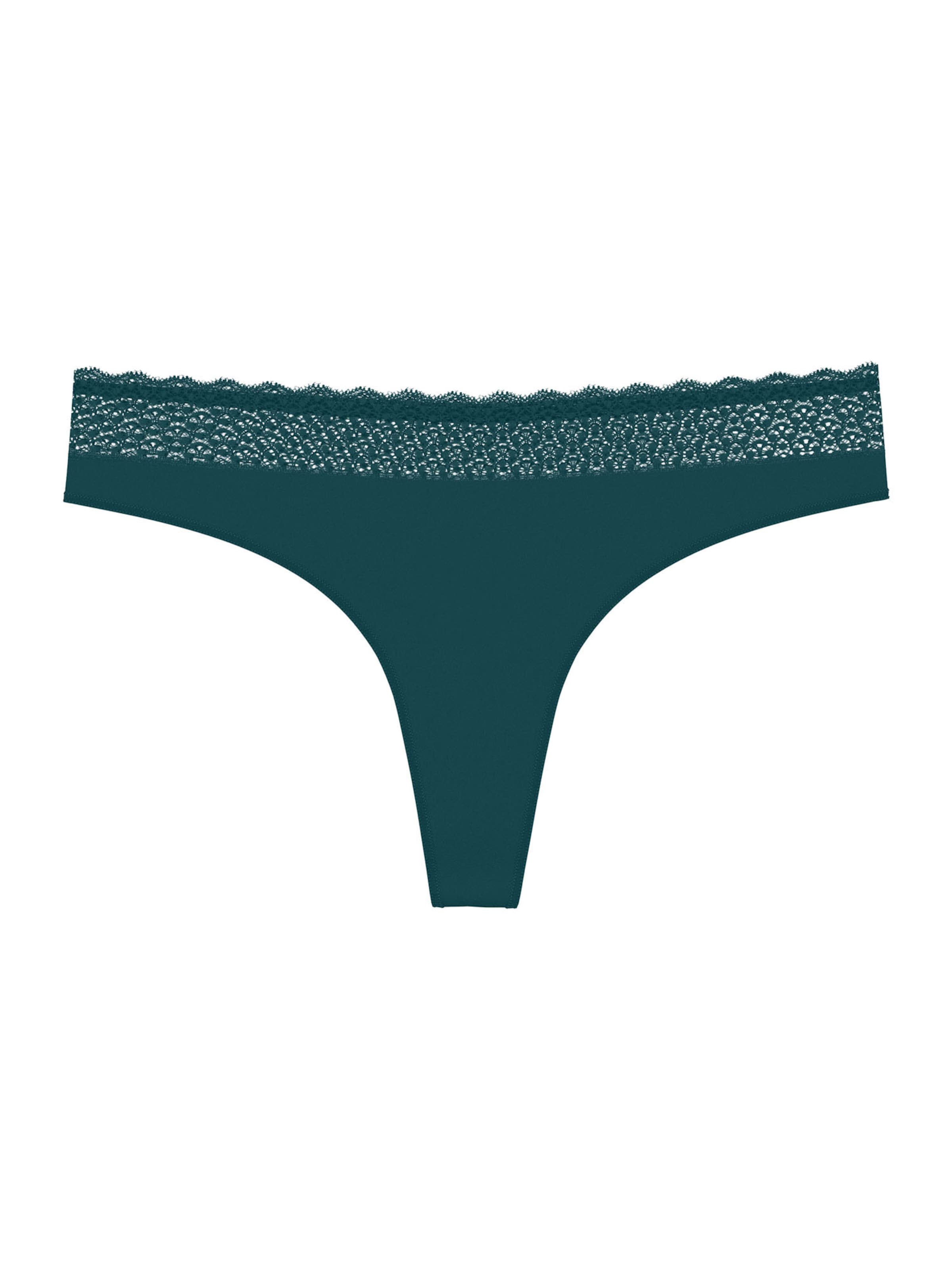TRIUMPH String in Grün: Vorderseite