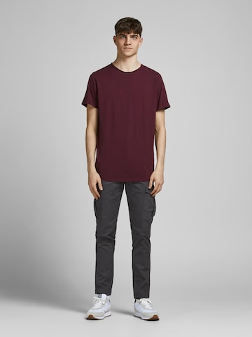 JACK & JONES Póló 'Basher' - piros