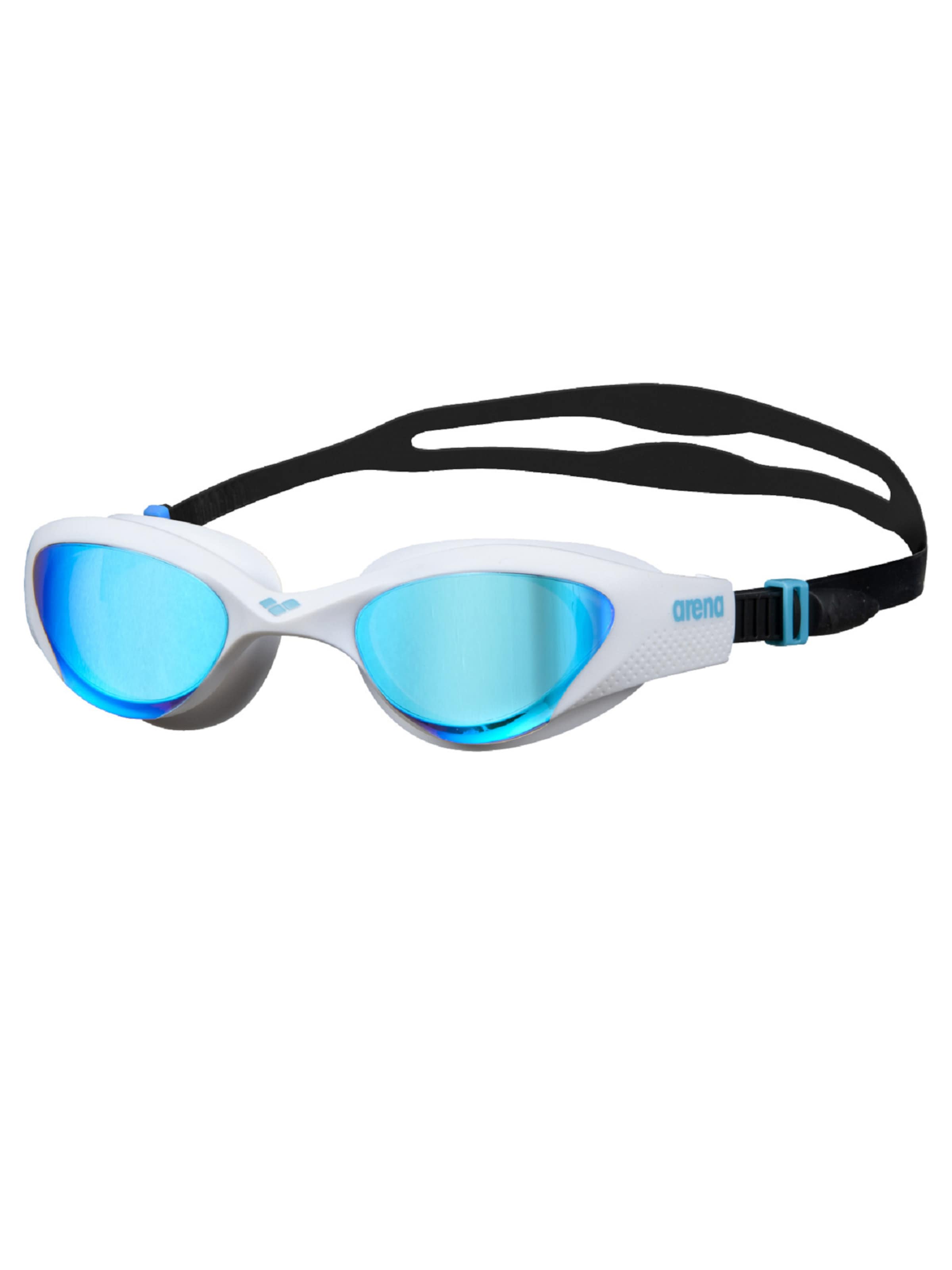 Ochelari 'THE ONE MIRROR' de la ARENA pe alb: față