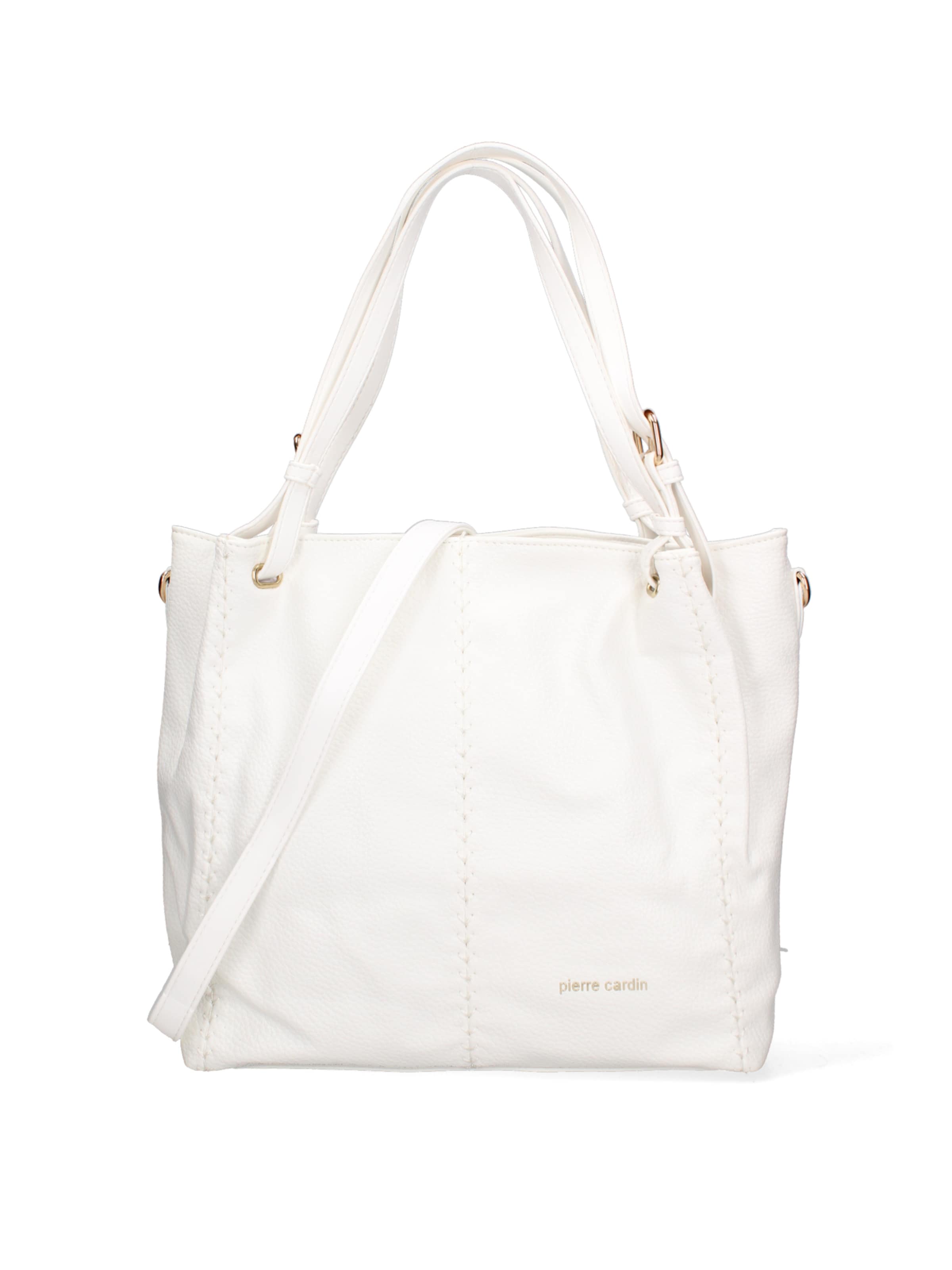 PIERRE CARDIN Schultertasche in Weiß: Vorderseite