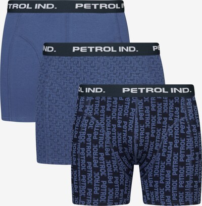 Petrol Industries Boxers 'Colorado' en bleu / noir / blanc, Vue avec produit