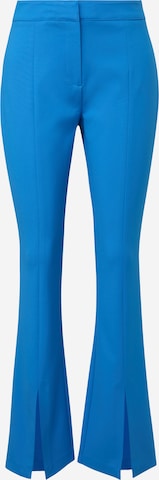 évasé Pantalon comma casual identity en bleu : devant