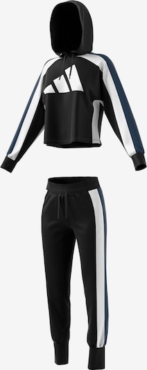 ADIDAS PERFORMANCE Trainingspak in de kleur Blauw / Zwart / Wit, Productweergave
