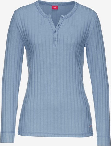 s.Oliver Shirt in Blue: front