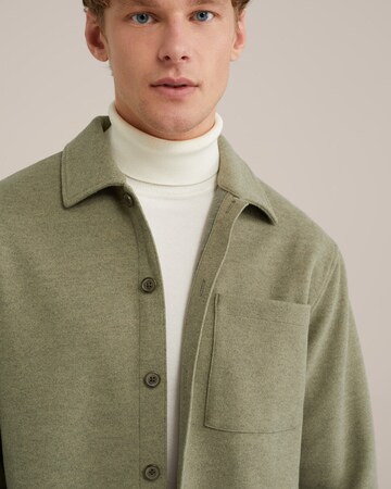 Coupe regular Chemise WE Fashion en vert