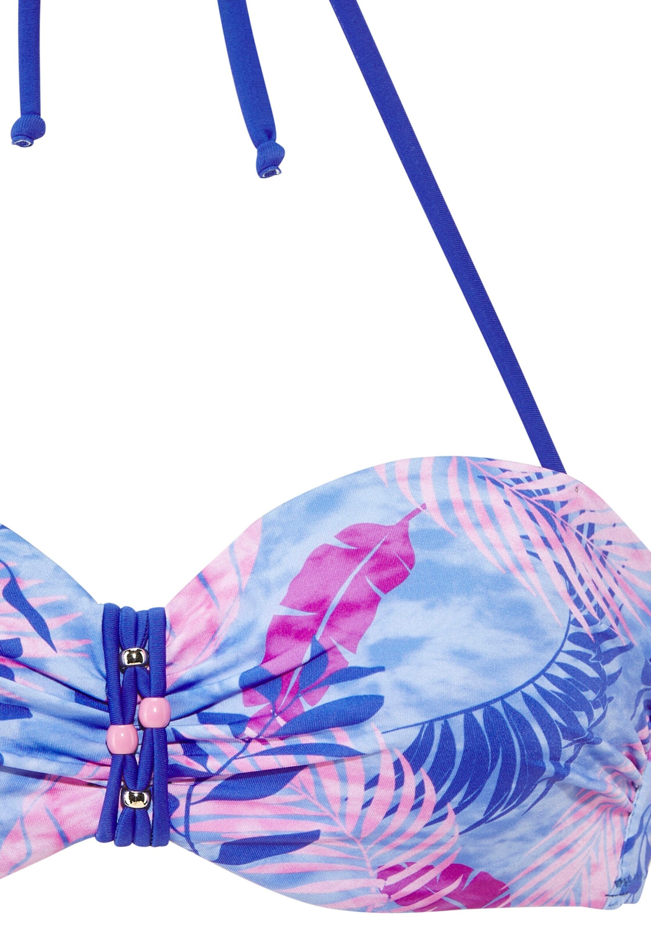 VIVANCE by LASCANA Bandeau Bikini in Blue