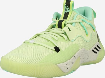 ADIDAS PERFORMANCE Спортни обувки 'Harden Stepback 3' в зелено: отпред