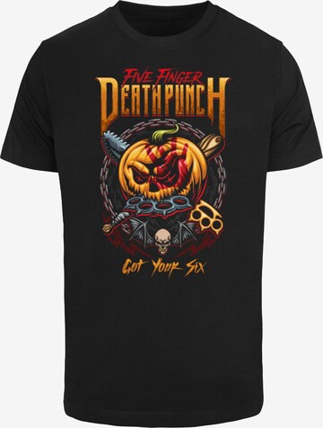Merchcode Shirt ' Five Finger Death Punch - Got Your Six ' in Black: front