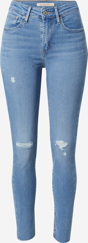 Jean '721 High Rise Skinny' LEVI'S ® en bleu : devant