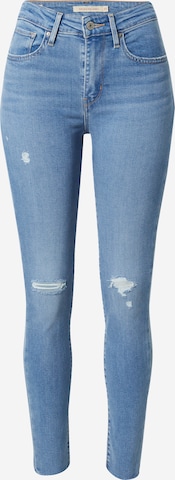 LEVI'S ® Jeans '721 High Rise Skinny' in Blauw: voorkant