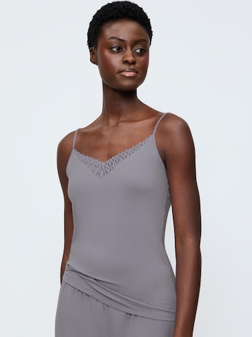 TRIUMPH Pajama shirt ' Aura Spotlight Camisole ' in Grey: front