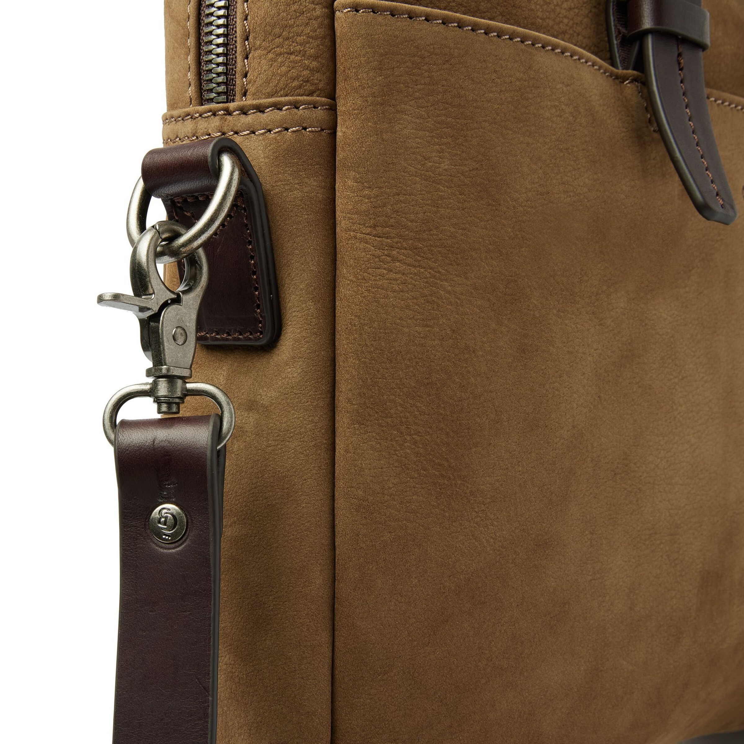 Borsa portadocumenti 'Veneto' di Castelijn & Beerens in marrone