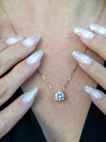 SERASAR Necklace 'Zirconia' in Gold