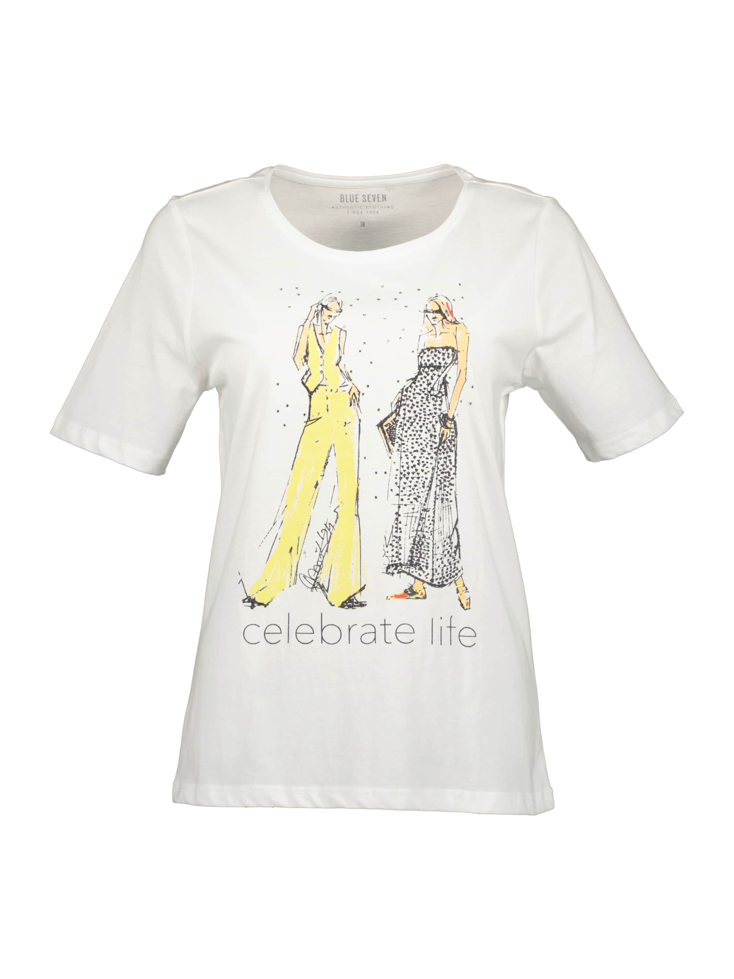 BLUE SEVEN T-Shirt in Weiß: Vorderseite