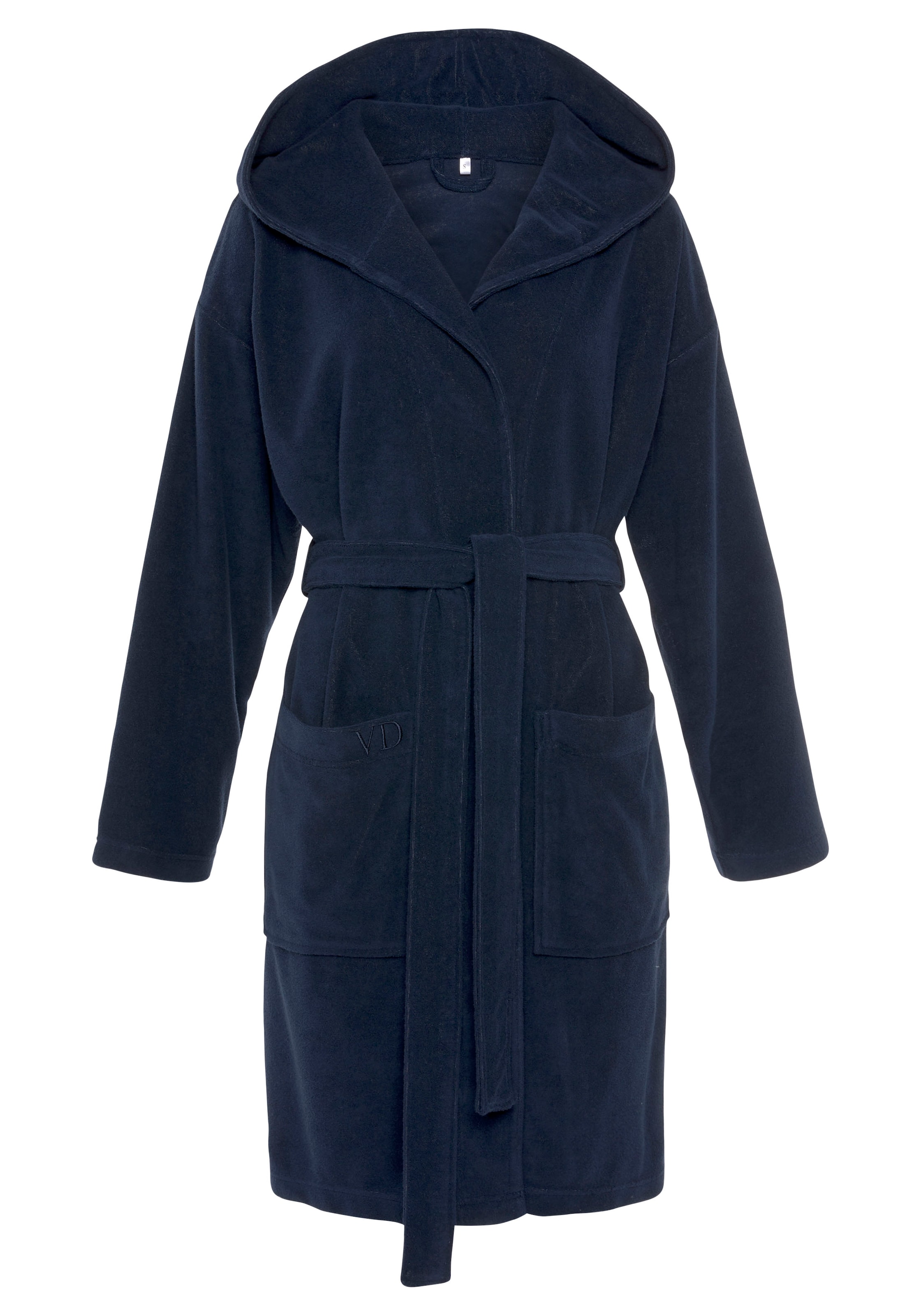 VIVANCEKratki kupaći ogrtač &#x27;Dreams&#x27; - plava boja: prednji dio