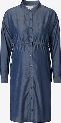 Esprit Maternity Shirt Dress in Blue