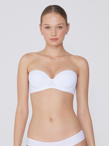 Tezenis Push-up Bra 'Madrid' in White: front