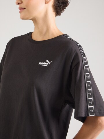 PUMA Funktionsshirt 'Ess' in Schwarz