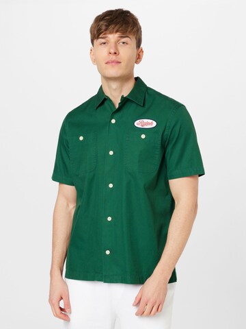 Polo Ralph Lauren Regular fit Overhemd in Groen: voorkant