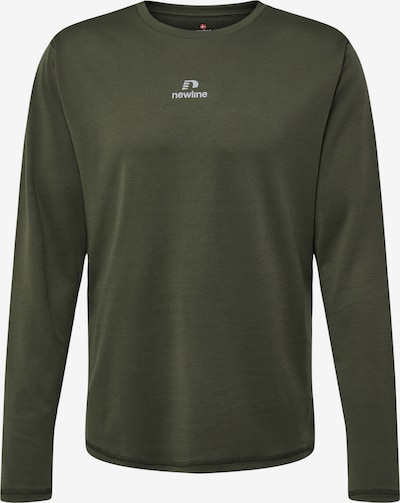 Newline Functioneel shirt in de kleur Ombergrijs / Wit, Productweergave