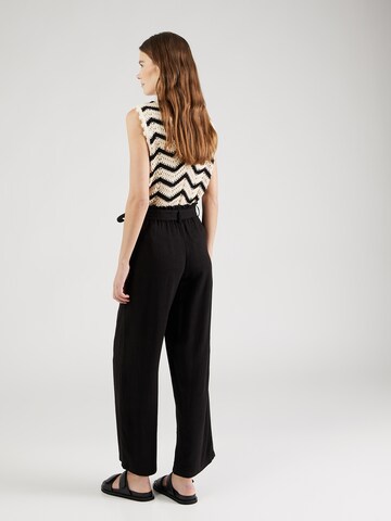 ONLY Wide leg Broek 'Siesta' in Zwart