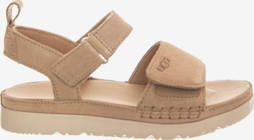 UGG Sandalen 'K GOLDENSTAR SAND' in Beige: voorkant