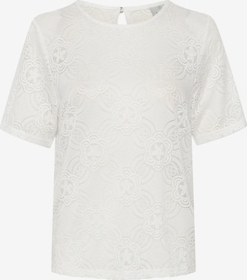 Chemisier 'Raula' Kaffe en blanc : devant