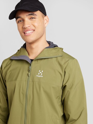 Veste outdoor 'Korp Proof' Haglöfs en vert