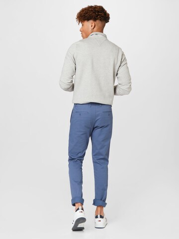 Coupe slim Pantalon chino 'Denton' TOMMY HILFIGER en bleu