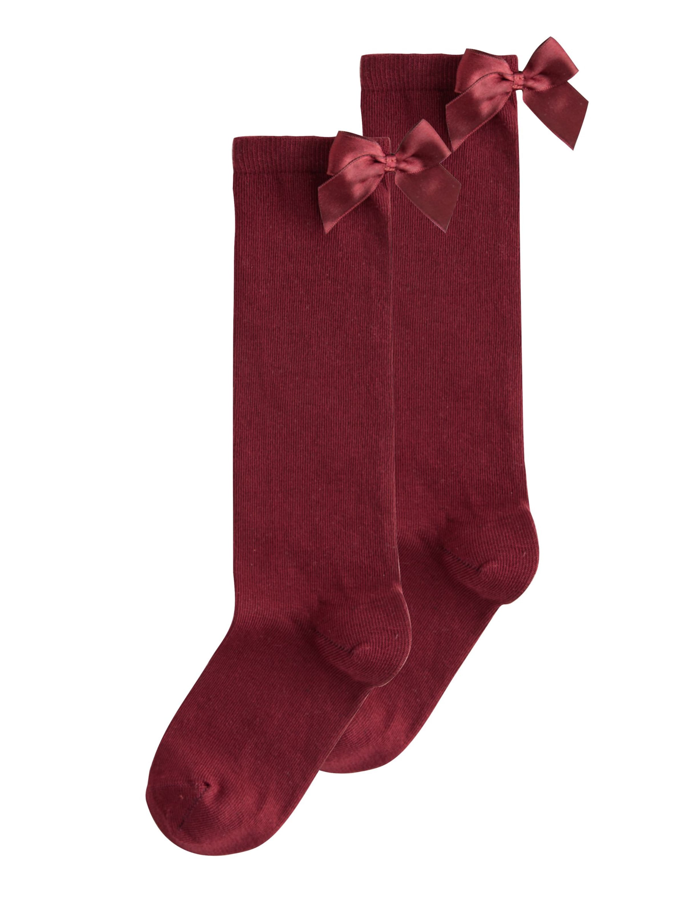 Chaussettes Next en rouge : devant