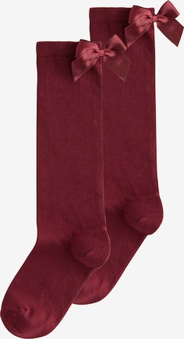 Chaussettes Next en rouge : devant