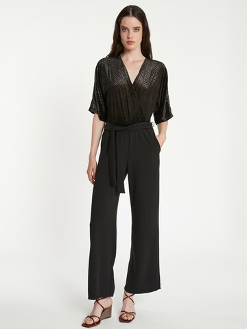 Ana Alcazar Jumpsuit ' Tamara ' in Black: front