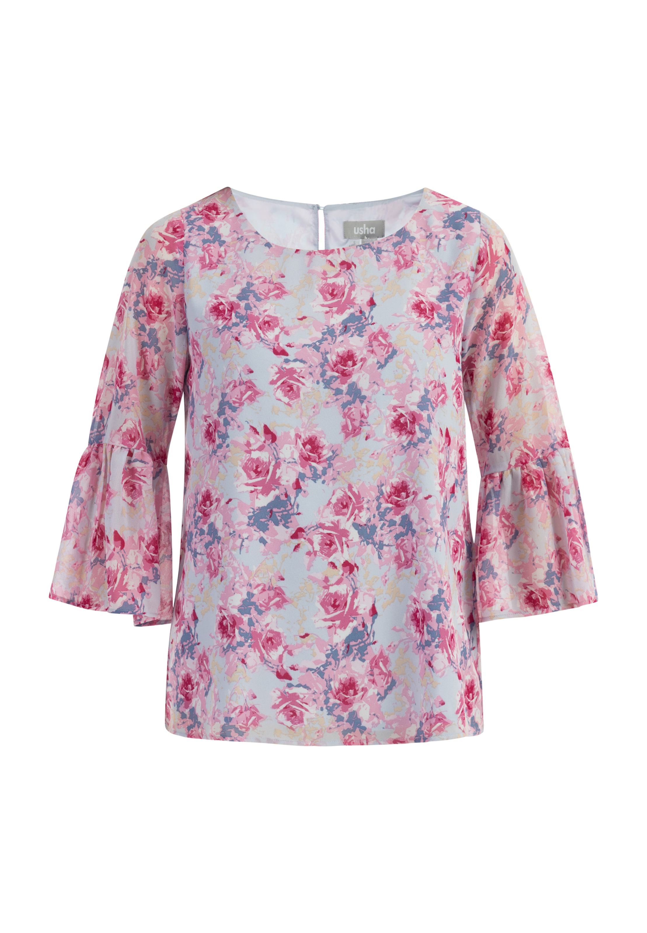Usha Bluse i pink: forside