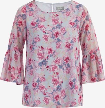 Usha Blus i sand / pastellblå / rosa / ljusrosa, Produktvy