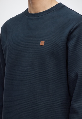 INDICODE JEANS Sweatshirt 'Zarside' in Blue: front