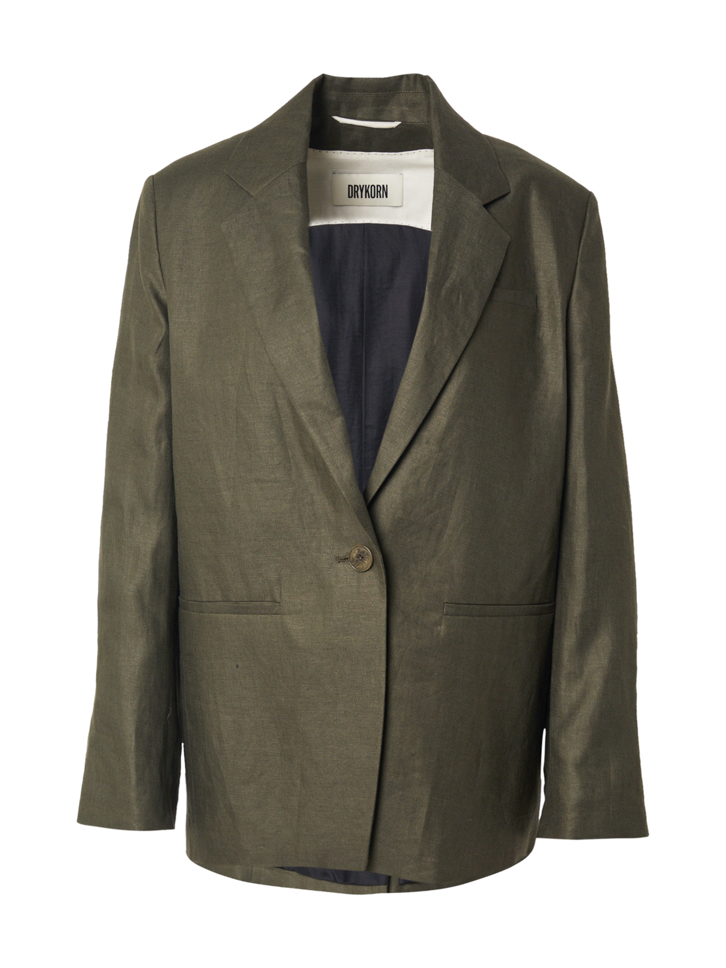 Blazer &#x27;MOWTIE&#x27; di DRYKORN in verde: frontale