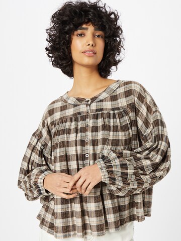 Camicia da donna 'JESSI' di Free People in marrone: frontale