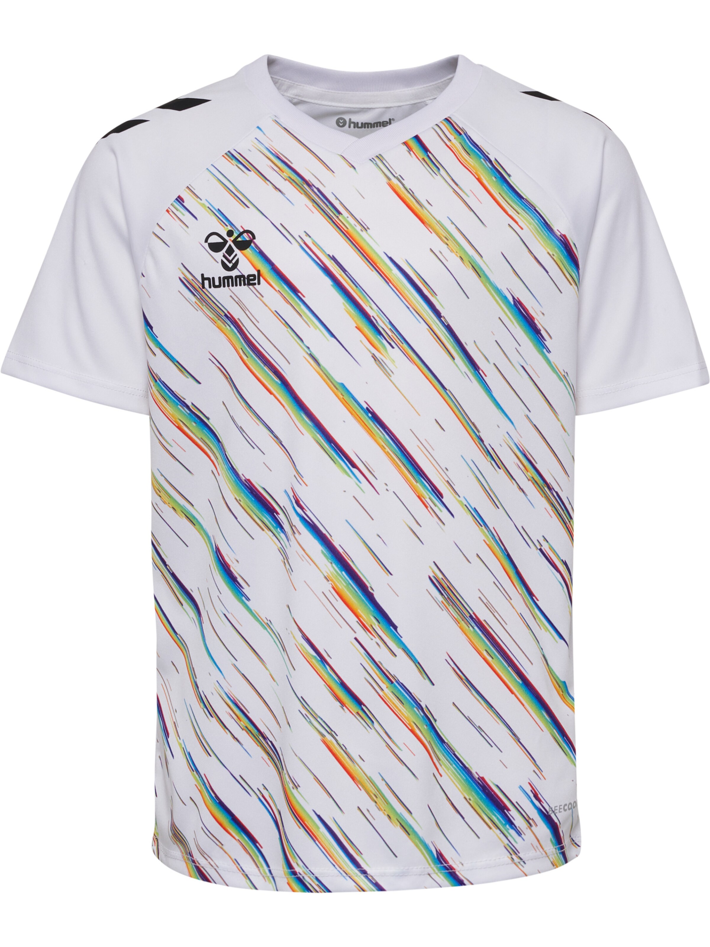 Hummel Functioneel shirt in Wit: voorkant
