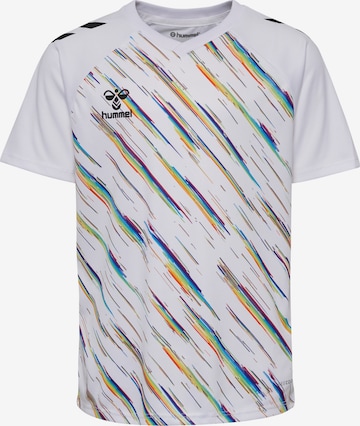 Hummel Functioneel shirt in Wit: voorkant