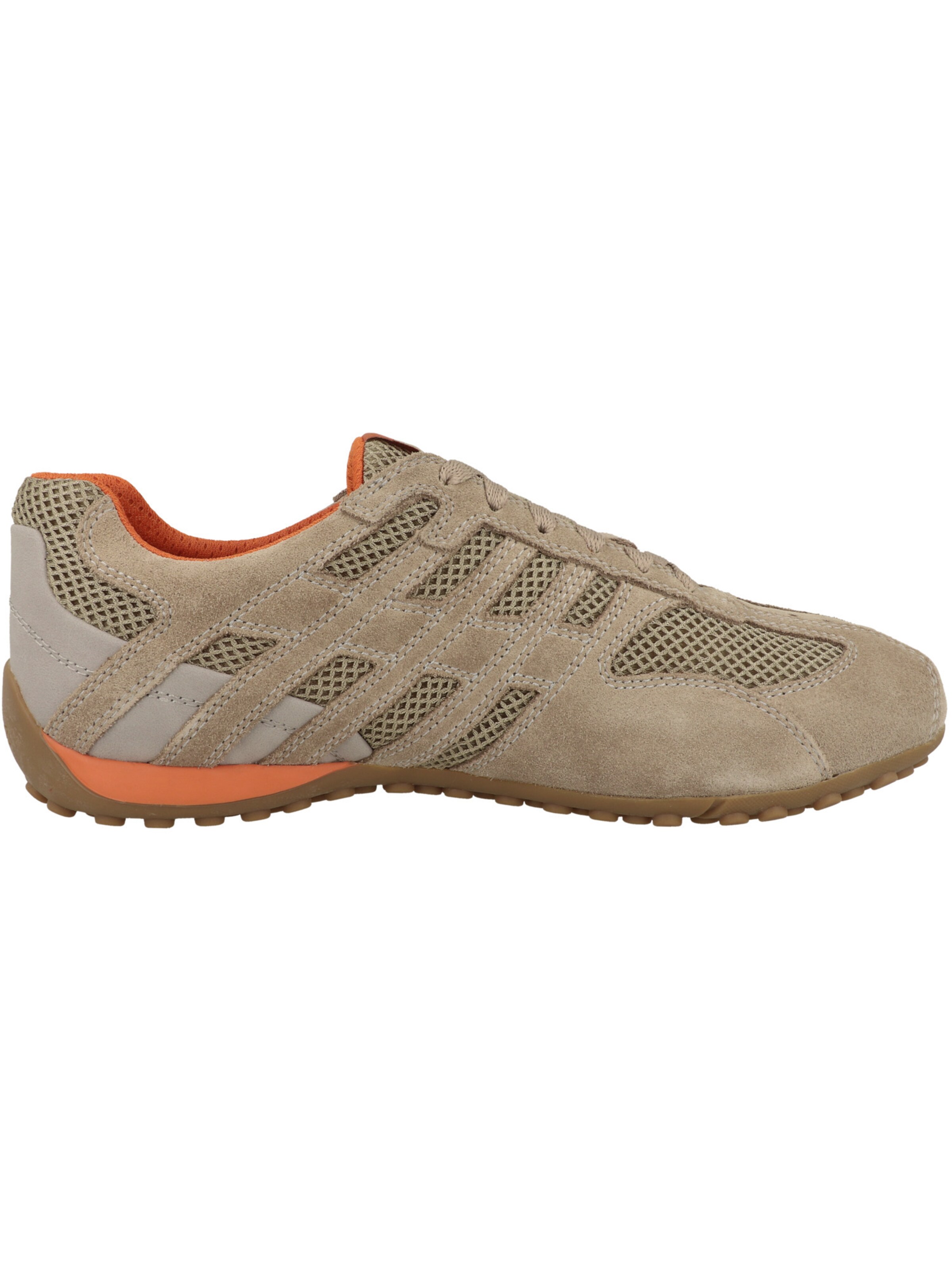 GEOX Matalavartiset tennarit 'Snake' värissä beige