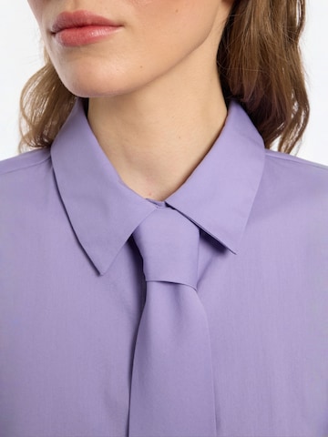 Ana Alcazar Top 'Engilia' in Purple