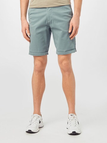JACK & JONES Regular Chino trousers 'JJIBowie' in Green: front