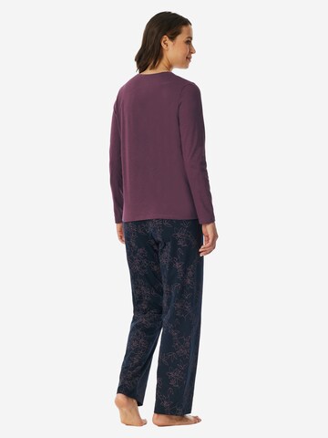 uncover by SCHIESSER Pyjama 'Nightwear' in Lila