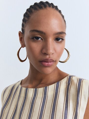 MANGO Top 'FRED' in Beige