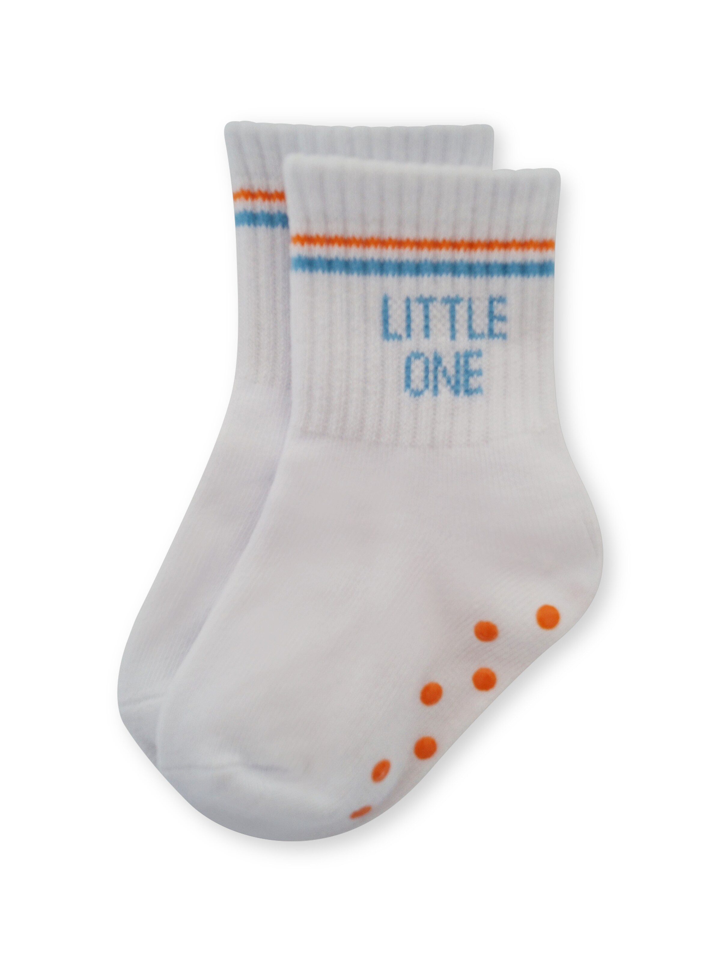 Pippa & Piet Socken 'Little One'‌‌‌ in Orange: Vorderseite
