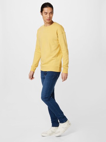 JACK & JONES Sweatshirt 'Star' in Geel