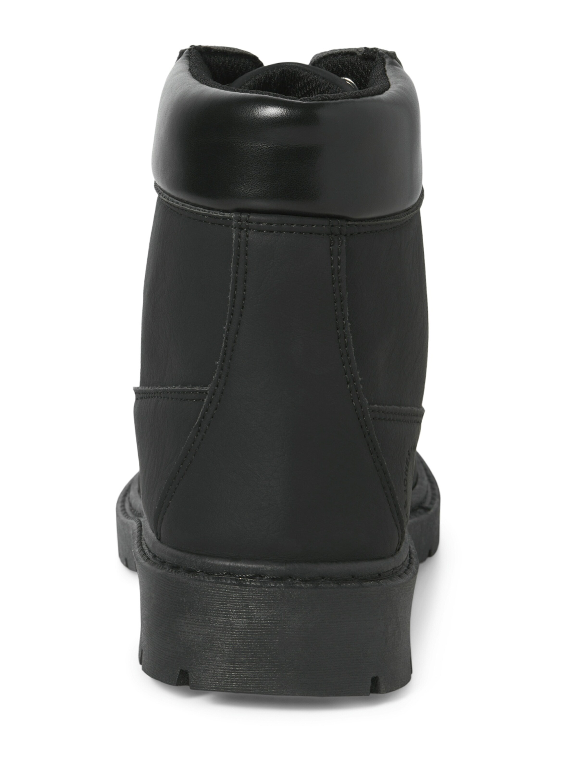 JACK & JONESČizme na vezanje 'JFWAINSWORTH' - siva boja