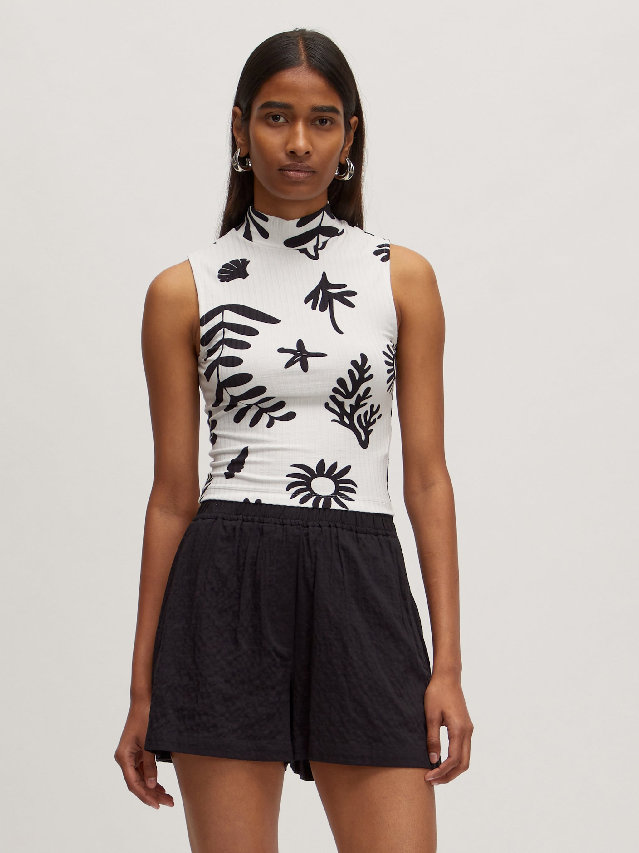 EDITED Producten Top 'Kaori ' Zwart