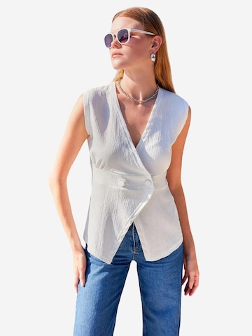 Bigdart - Colete 'Westen' em branco: frente