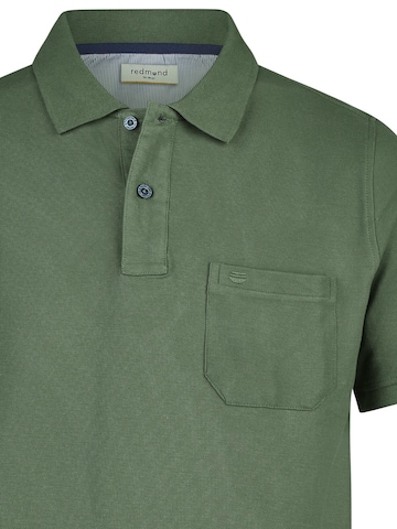 redmond Shirt 'Basic'‌‌ in Grün